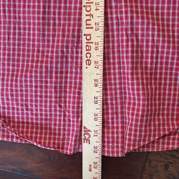 Ralph Lauren | Men's Red Yarmouth Checkered Shirt - Picture 7 of 11